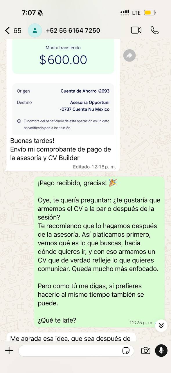 pago 600